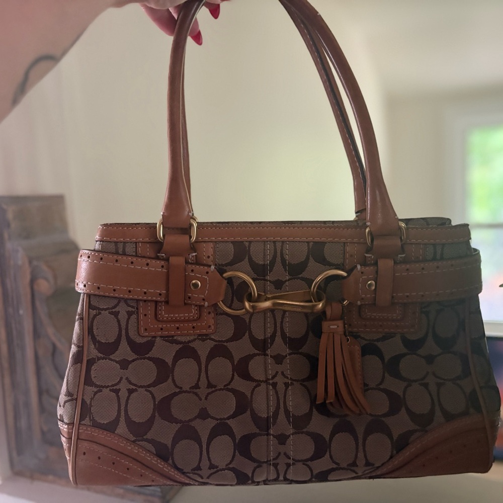 Coach Hamilton Brown Designer Handbag